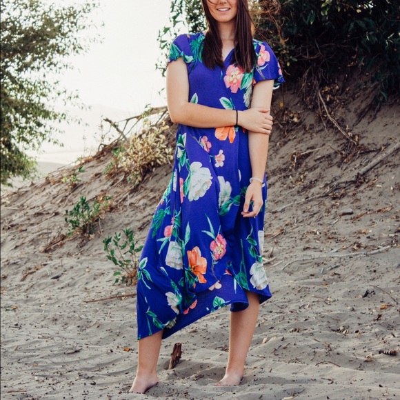 High low floral dress - Picture 3 of 5